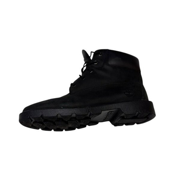 Timberland Women 6 Inch Classic Boots Size 6 Black Leather Tain Water Re… - Picture 8 of 11